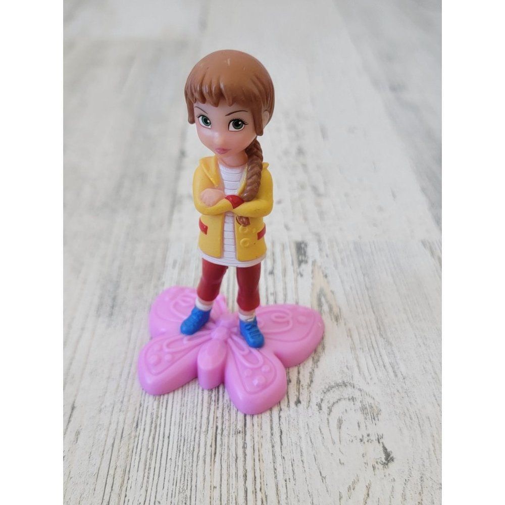 Jakks Fancy Nancy Grace butterfly‎ raincoat toy figure
